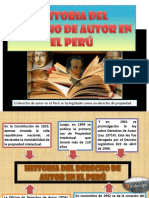 Historia Del Derecho de Autor en El Perú