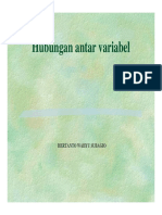 Hubungan Antar Variabel: Hertanto Wahyu Subagio