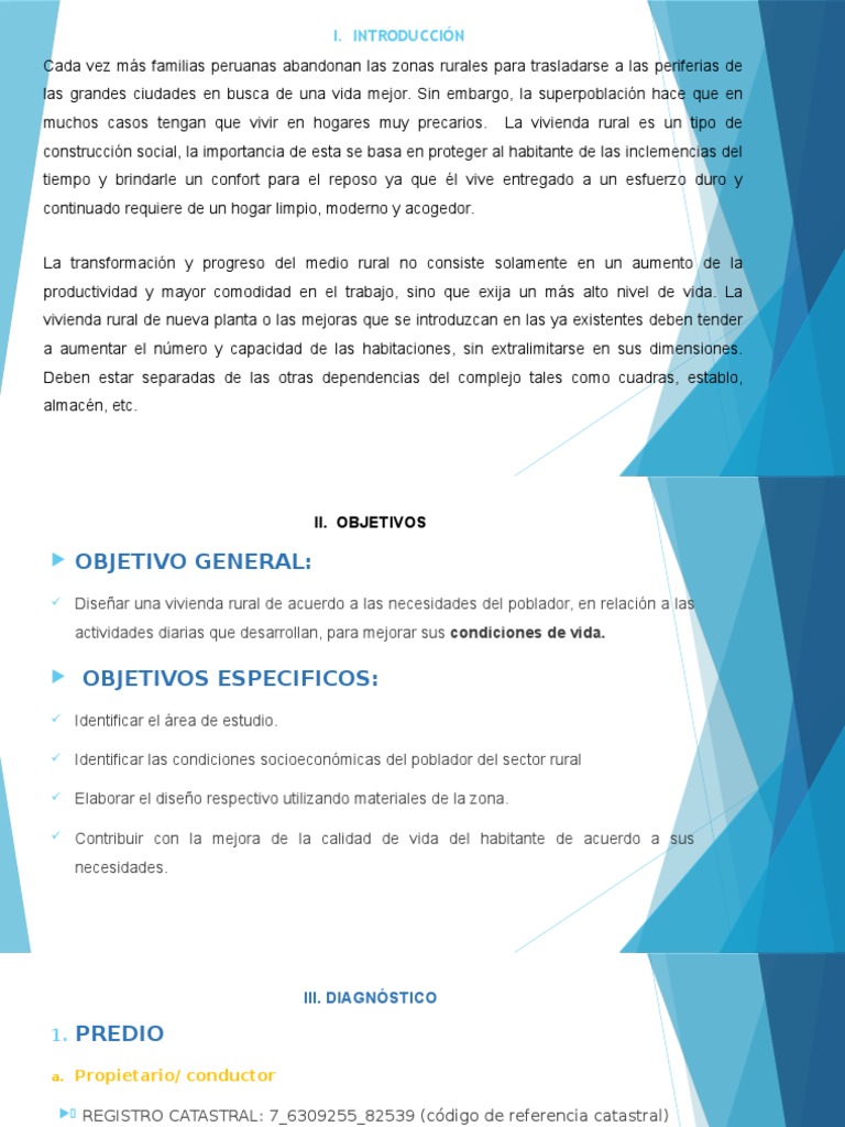 Diseño de Vivienda Rural en Lambayeque | PDF | Vacas | Área rural