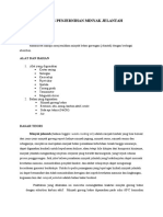 Proses Penjernihan Minyak Jelantah