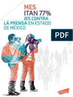Informe Estado de México: Aumentan 77% Agresiones Contra Periodistas en Un Mes