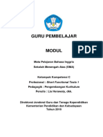 Modul Bahasa Inggris KK C1 B Ing SMA Revisi Maharadja