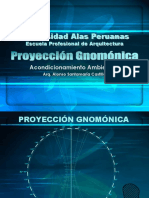 Proyección Gnomónica