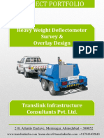 Falling Weight Deflectometer (FWD) Projects in India