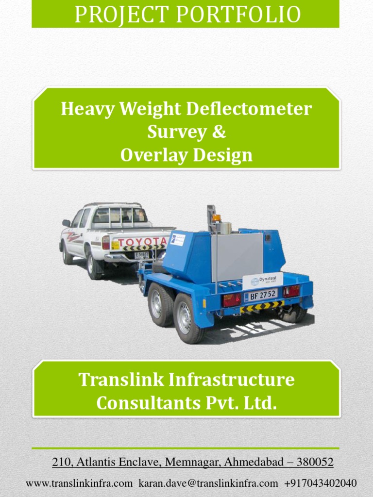 Heavy Weight Deflectometer Overview | PDF | Engineering | Transport