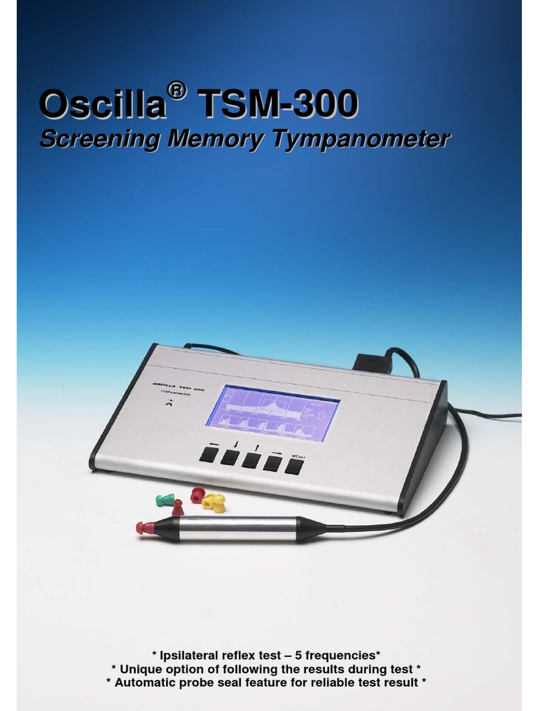 Inmedico TSM 300 | PDF