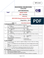 Experimental Stress Analysis QP-1