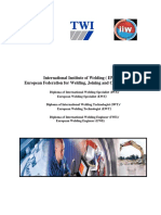 IIW/EWF Diploma in Welding Qualification