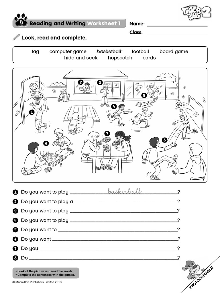 ficha inglés 2 primaria english worksheet playground