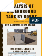 Analysis of Underground Tank by Robot: by Eng./Eslam Salem