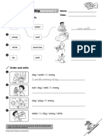 Ficha Inglés 2 Primaria Senses