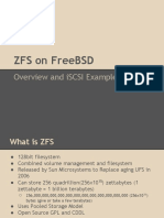 ZFS On FreeBSD