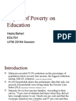 Poverty and Impact On Education