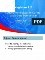 2.2. Konsep Dan Prinsip Dasar Pembelajaran Daring