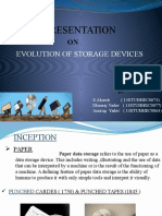 Presentation: Evolution of Storage Devices