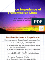 EE251 Note 2 - Sequence Impedance of Transmission Lines