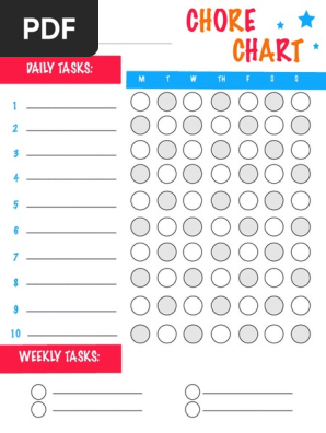 Printable Chore Chart