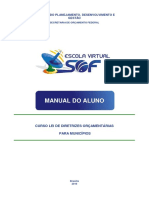 Lei de Diretrizes Orçamentárias Para Municípios - Manual Do Aluno