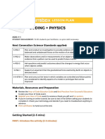 Coding + Physics: Lesson Plan