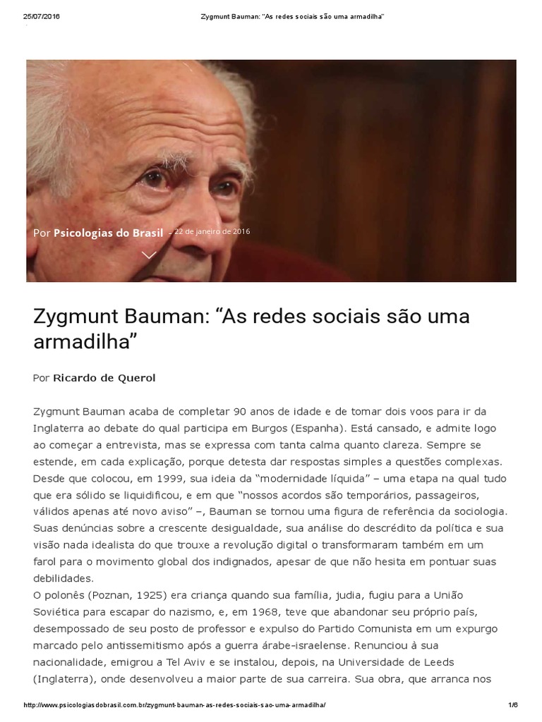 Zygmunt Bauman - 