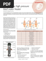 Designing A High Pressure Feed Water Heater: Fig. 2: Example of Heat Exchanger Configuration