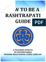 How to Be a Rashtrapati Guide- A Teaching Manual by Devishi Sarda