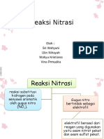 Mekanisme Reaksi Nitrasi