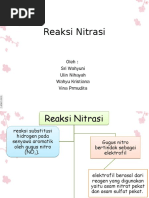 Mekanisme Reaksi Nitrasi