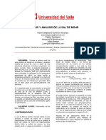 Sintesis y Analisis de La Sal de Mohr PDF