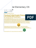 Cara Instal Elementary OS 0