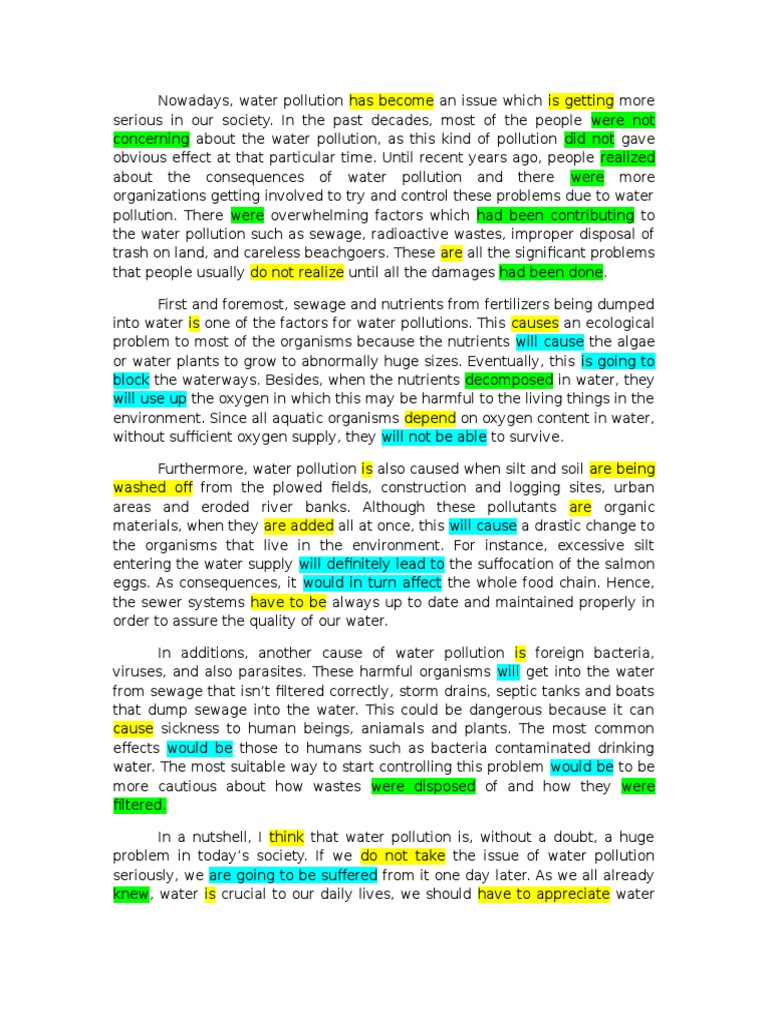 Effects of sewage on environment image