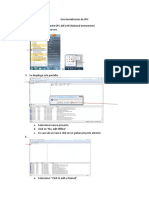 Guía Inicialización de OPC