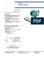 General Specifications - YTA110 Temperature Transmitter HART Communication PDF