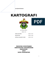 Tugas Kartografi Kelompok 5B Kelas Sisten Informasi Spasial Kehutanan B