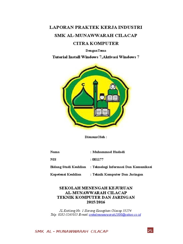 Contoh Laporan Prakerin Tkj Di Citra Komputer