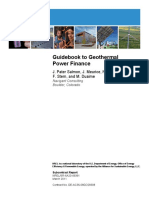 Guidebook Geothermal Power Finance-NREL2011