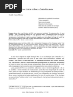 A Carta Roubada - Sobre - Geraldo_majelaMartins