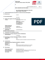 Safety Data Sheet 1907/2006/EC - REACH (GB) Febi 14738 Automatic Transmission Fluid (ATF) Article Number 14738, 29738