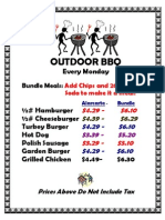 Outdoor BBQ 2010