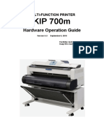 KIP 700m: Hardware Operation Guide