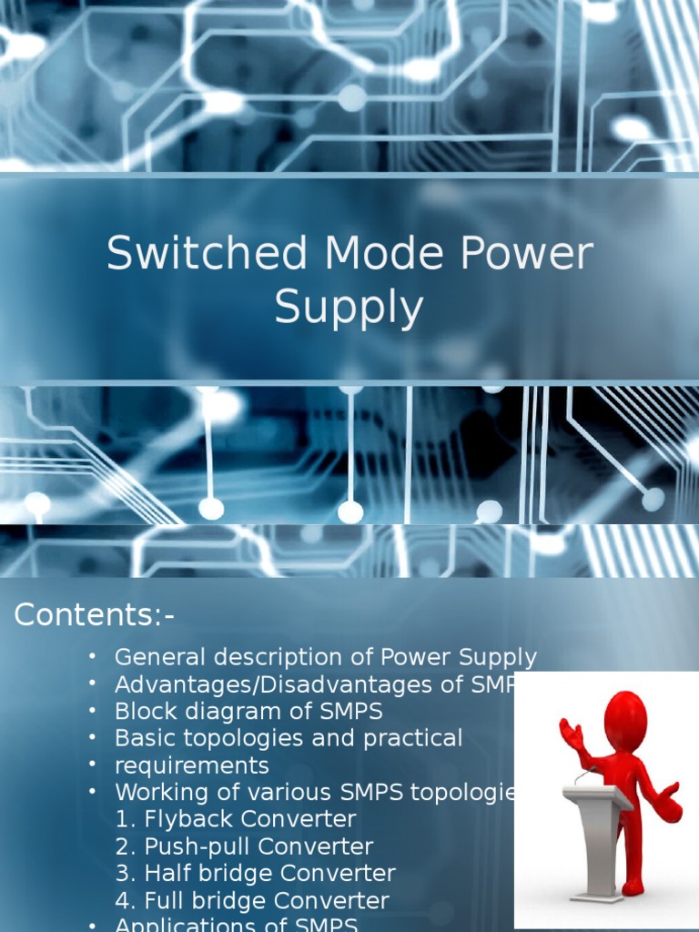 Overview of SMPS Topologies and Applications | PDF | Power Supply ...