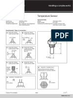 Data Sheets - Temperatursensoren-Temperature Sensors