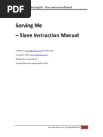 Download Serving Me  Slave Instruction Manualpdf by GA Kuhstos SN328314059 doc pdf