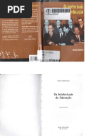 BOMENY - Os Intelectuais Na Educação
