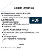 Parrot Servicios Informaticos: Mantenimiento Preventivo Y Correctivo de Ordenadores