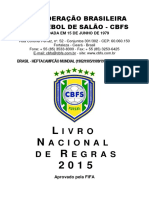 FUTSAL - Livro Nacional de Regras 2015 PDF