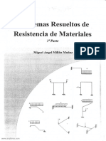 Problemas Resueltos de Resistencia de Materiales - Miguel A. Millán Muñoz PDF