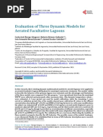 (2015 Ábrego-Góngora Et Al.) Evaluation of Three Dynamic Models For Aerated Facultative Lagoons