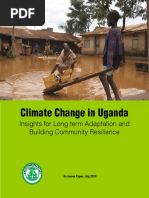 Climate Change in Uganda: Insights For Long Term Adaptation and Building Community Resilience