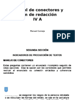 IV a Conectores y Plan de Redacción II